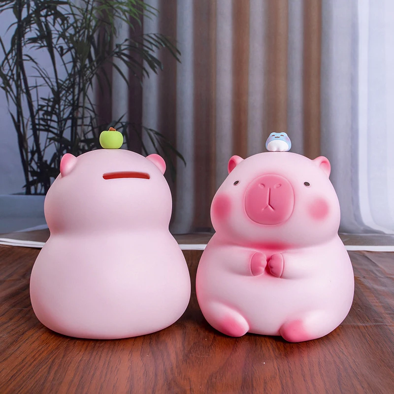 Cute Cartoon Capybara Piggy Bank Decoration For Bedroom Household Kid Money Banks Gift 3