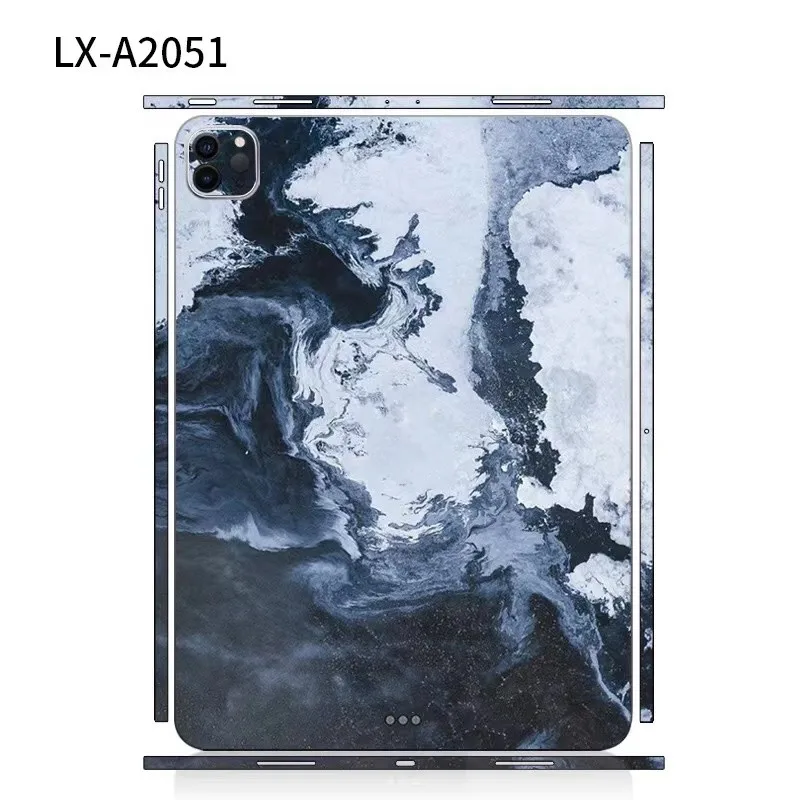 For iPad Pro 12.9 11 Case 3M Back Film Covers Cartoon Decal Skin Protector Sticker For iPad mini6