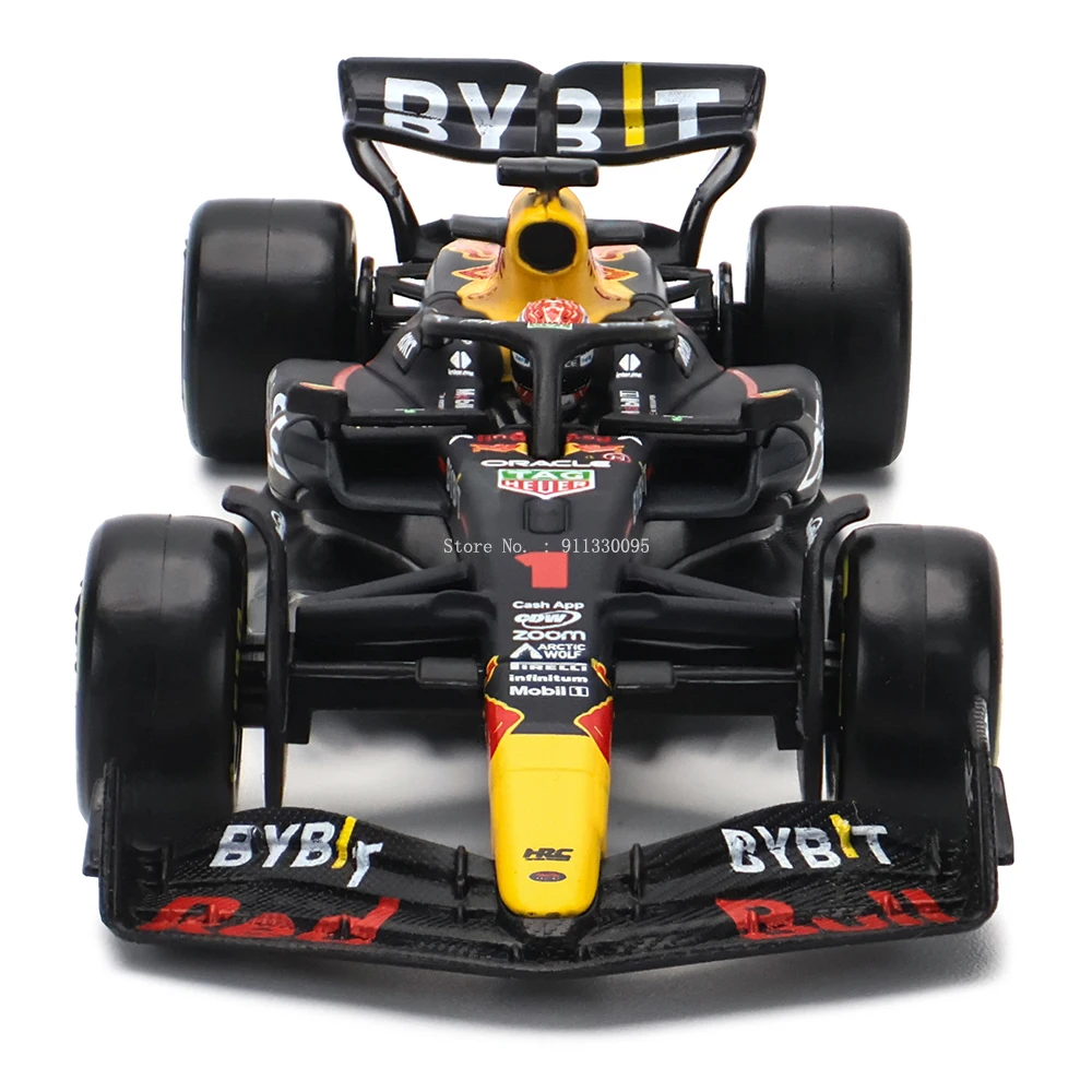 Bburago 1:43 2023 F1 Red Bull Racing RB19 1# Verstappen 11#  Perez racing model simulation car model alloy car toy collection