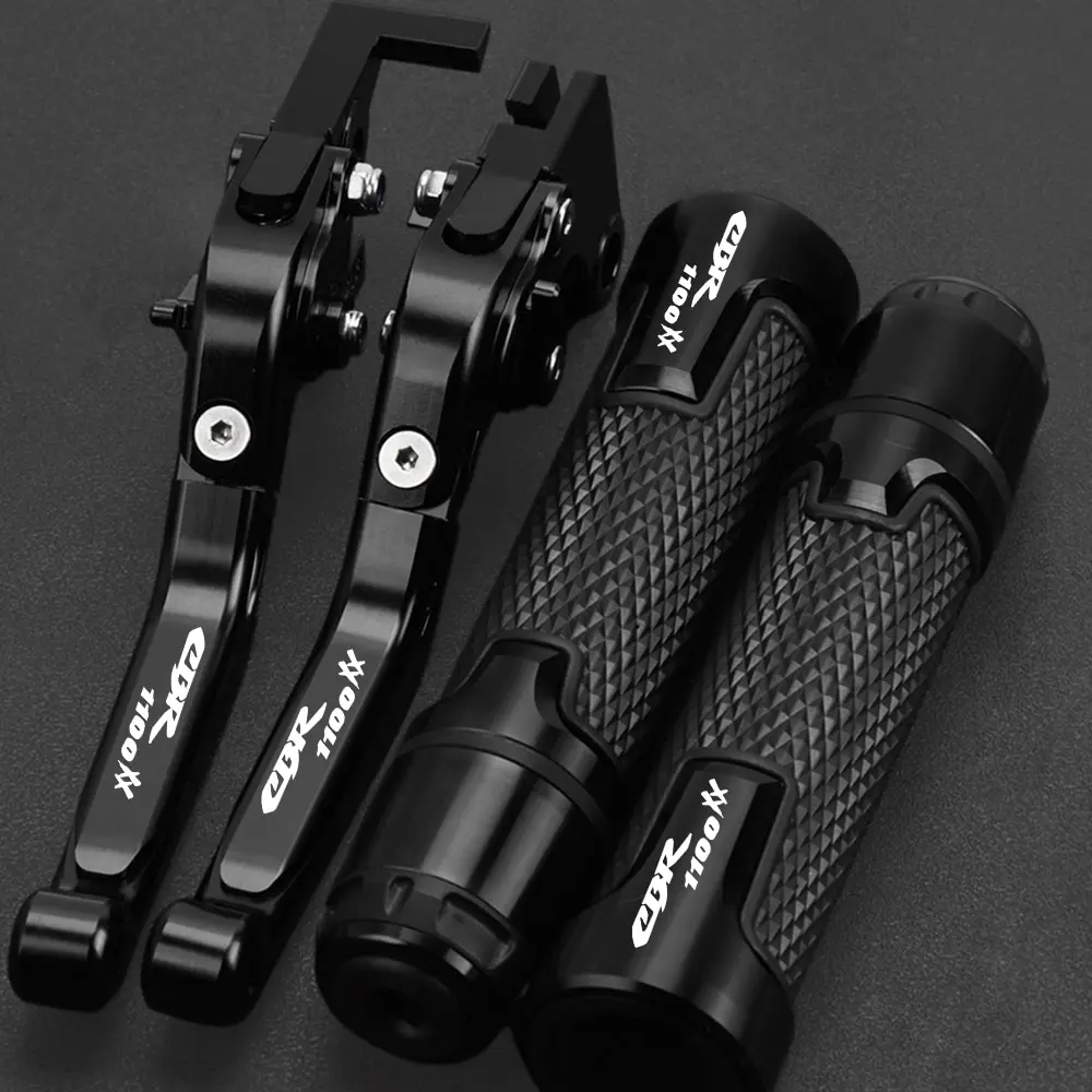 

Motorcycle Accessories CBR 1100XX CBR 1100 XX 1997-2007 2006 2005 2004 Brake Clutch Levers Handlebar Grips FOR HONDA CBR1100XX