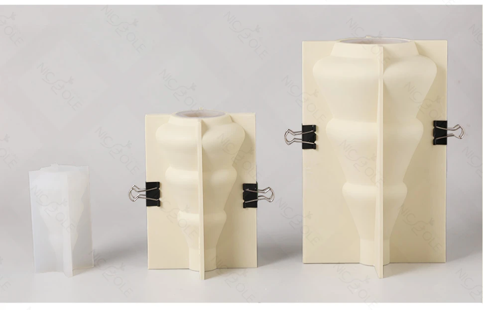 Description Picture 5 of itemChristmas Tree Silicone Candle Mold DIY Scented Candle Making Handmade Aromath Soap Plaster Mould Home Decor Craft Gift