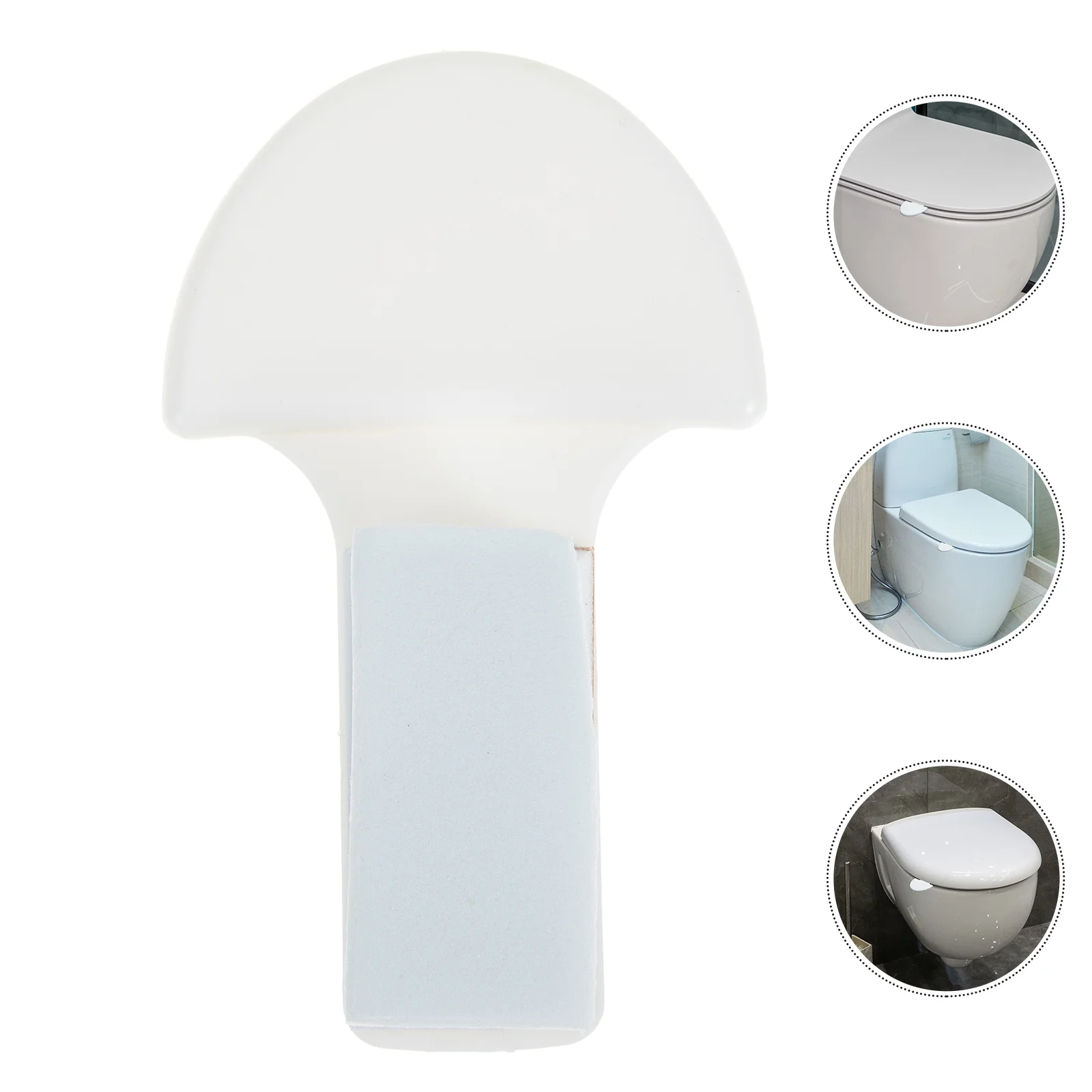 

6 Pcs Toilet Handle Lifters Seat Handle Portable Handles Bathroom Accessories Abs