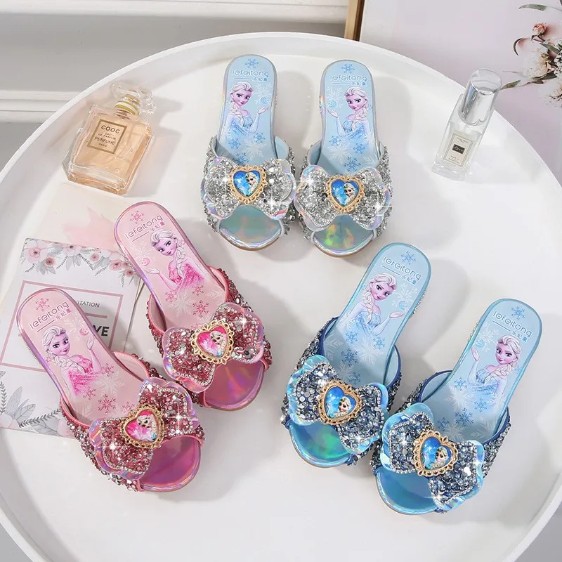 Sandales Elsa Pailletées Fille – Chaussures Princesse Scintillantes