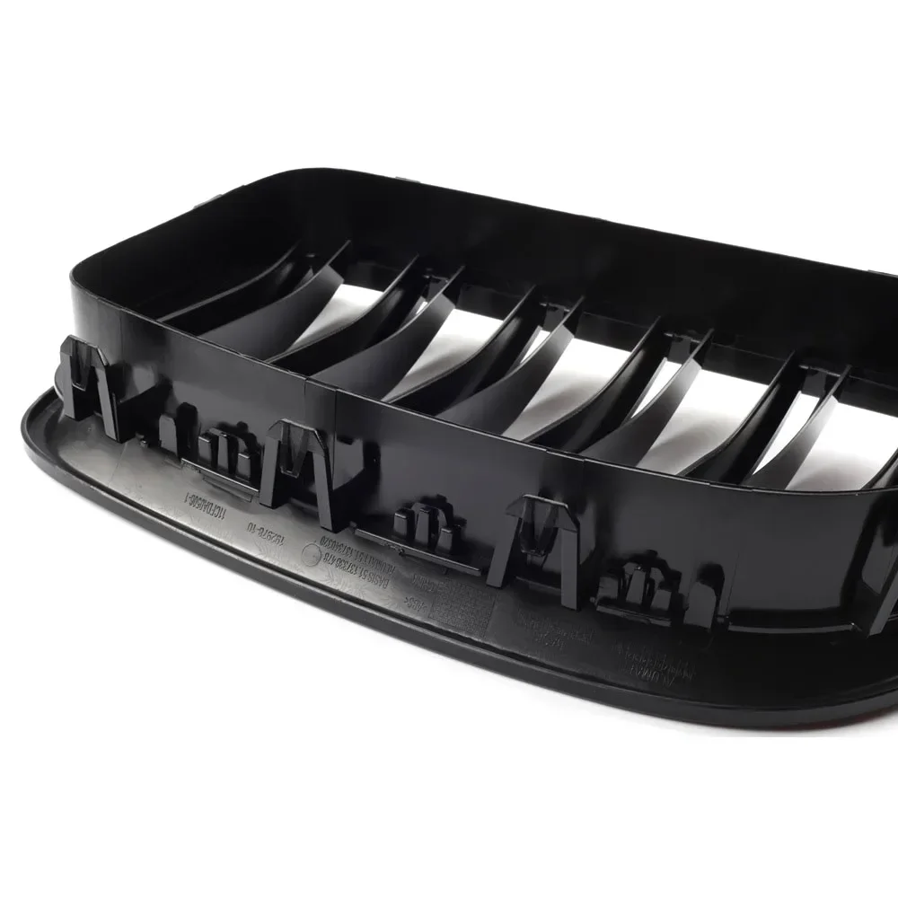 Front Bumper Kidney Grill Dual Slats Racing Grill For BMW 5 Series F10 F11 520i 528i 535i 530i 550i 2010-2017 Replac