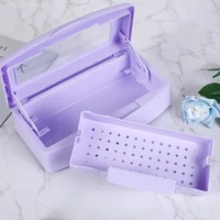 Stérilisateur dentaire pour fraises et pinces à épiler, boîte de désinfection, outil de manucure, désinfectant, outils de nettoyage 4