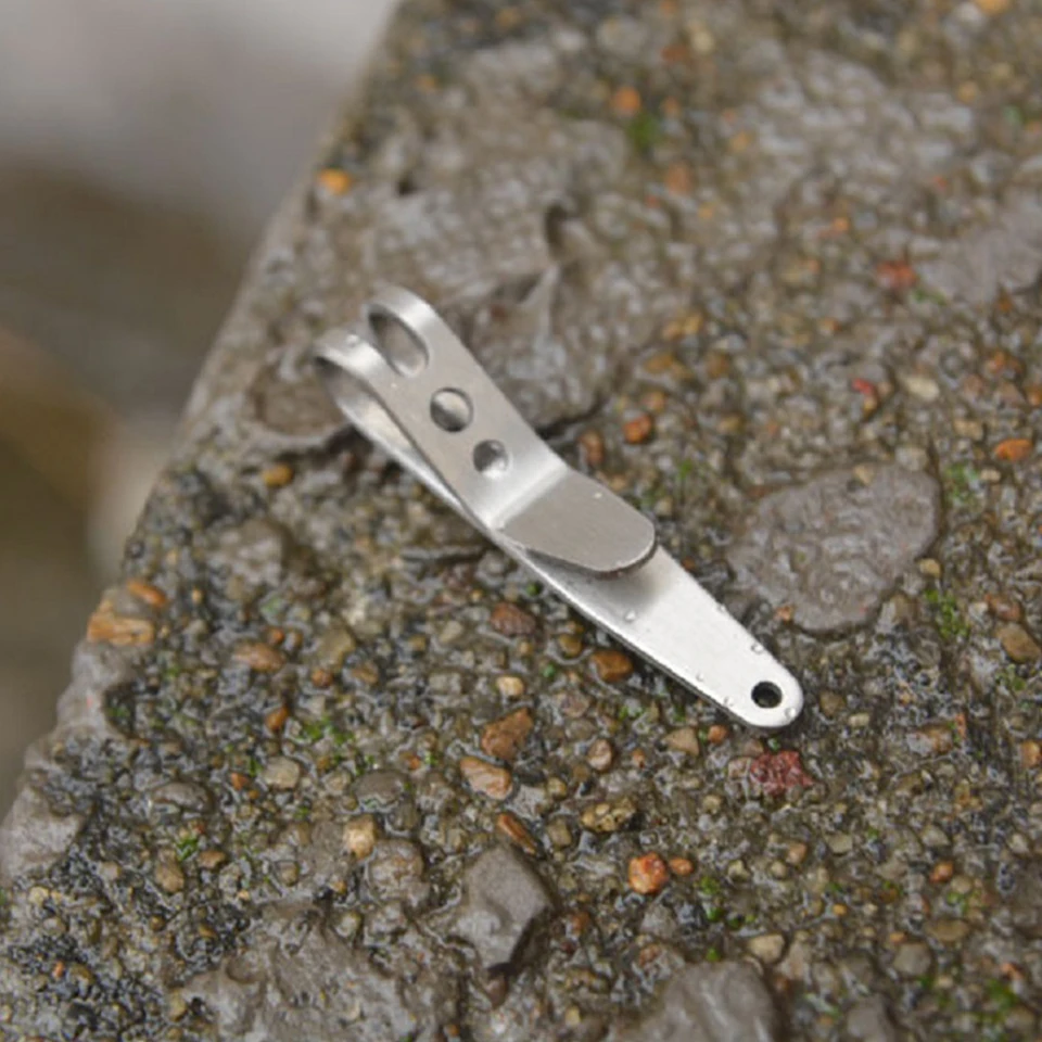 Portable Stainless Steel Key Clip Set for Outdoor Use