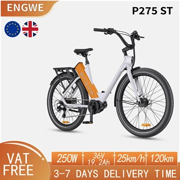 ENGWE P275 ST Bicicletta Elettrica per Adulti 36V 19.2Ah Bici Elettrica da Strada 250W E-bike 27.5 " Velocità Massima 25 km/h
