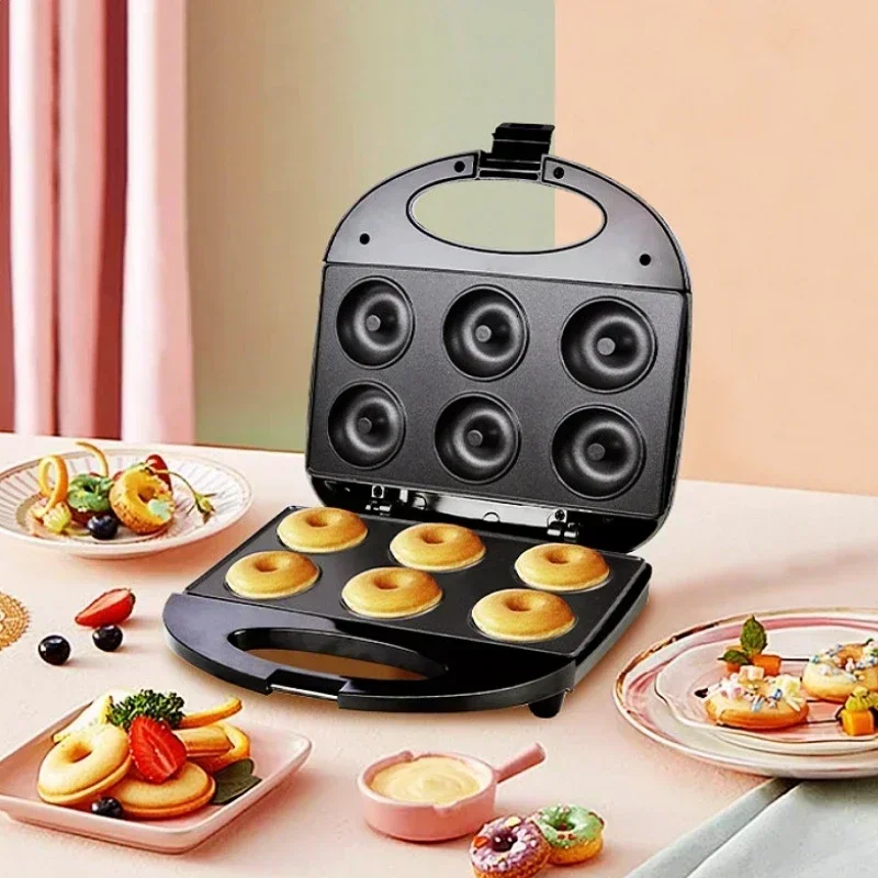 Breakfast machine, for cooking cakes waffles hot dogs baking cake waffle Hot Dog maker doughnut home kitchen light cooking
