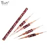 Leopard Print Nail Art Brushes Double Head Nail Art Liner Brush Striping Drawing Painting Nail Design Brushes Elongated Details 5