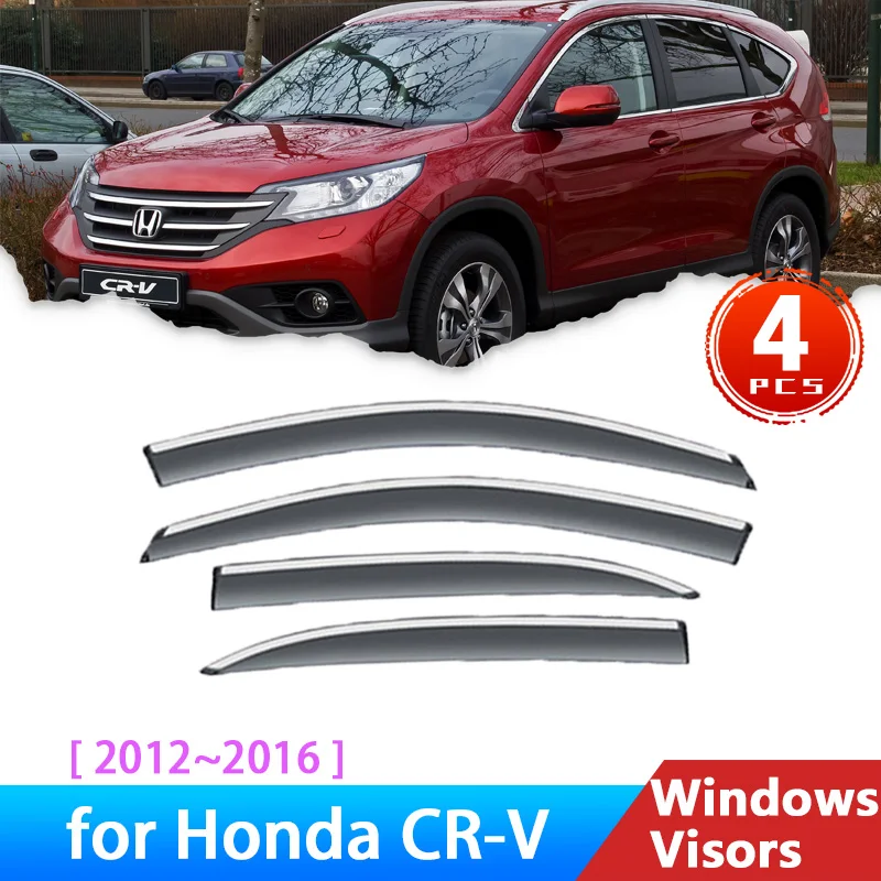 Deflectors for Honda CRV CRV CR V 20122016 2014 Accessories Car Side
