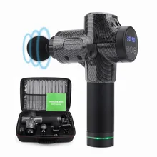 

High Frequency Massage Gun Rechargeable Muscle Relax Body Relaxation Electric Massager with Portable Bag for Fitness Pain Relief
