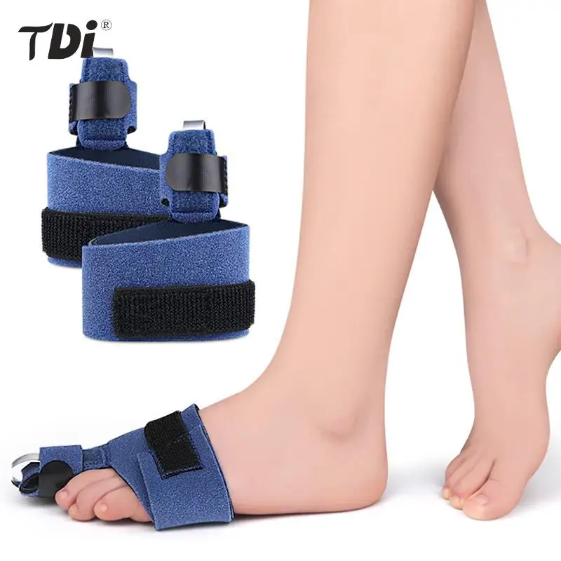 

1Pcs Toe Corrector Toe Fracture Fixator Orthotics Foot Bone Thumb Adjuster Correction Soft Pedicure Socks Bunion Straightener