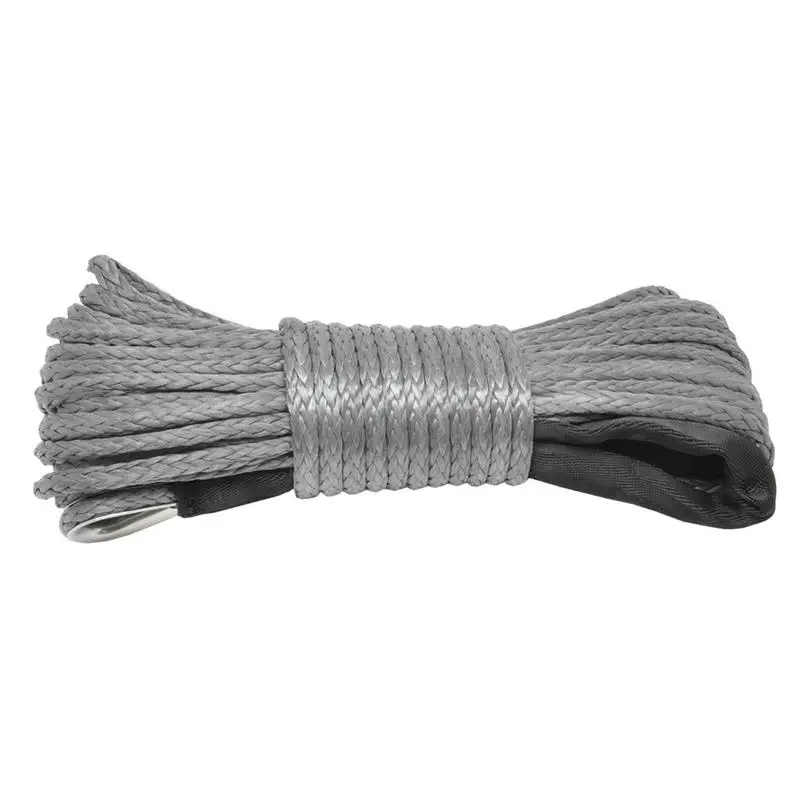 

Synthetic Winch Rope Trailer Winch Rope With Hook Towing Rope Winch Cable For Electric Winch For Offroad ATV UTV Truck Boat