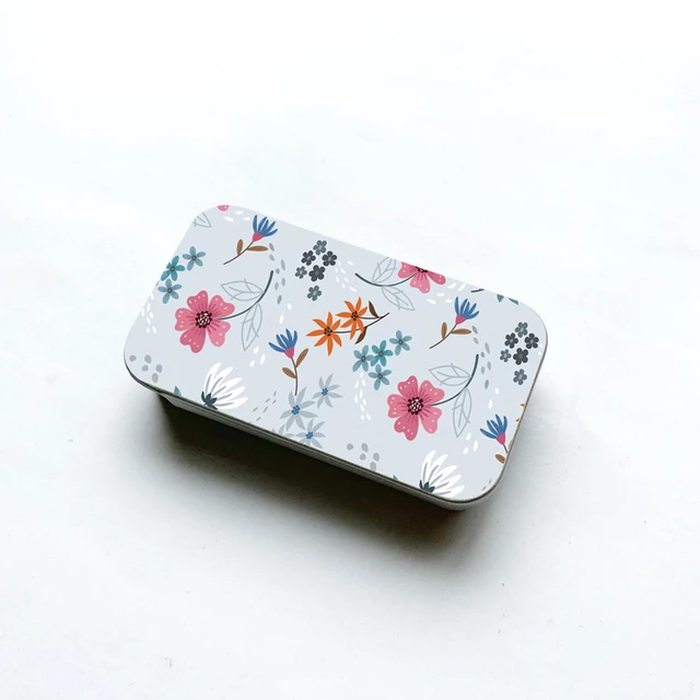 Magnetic Needle Case Floral for Cross Stitch Embroidery