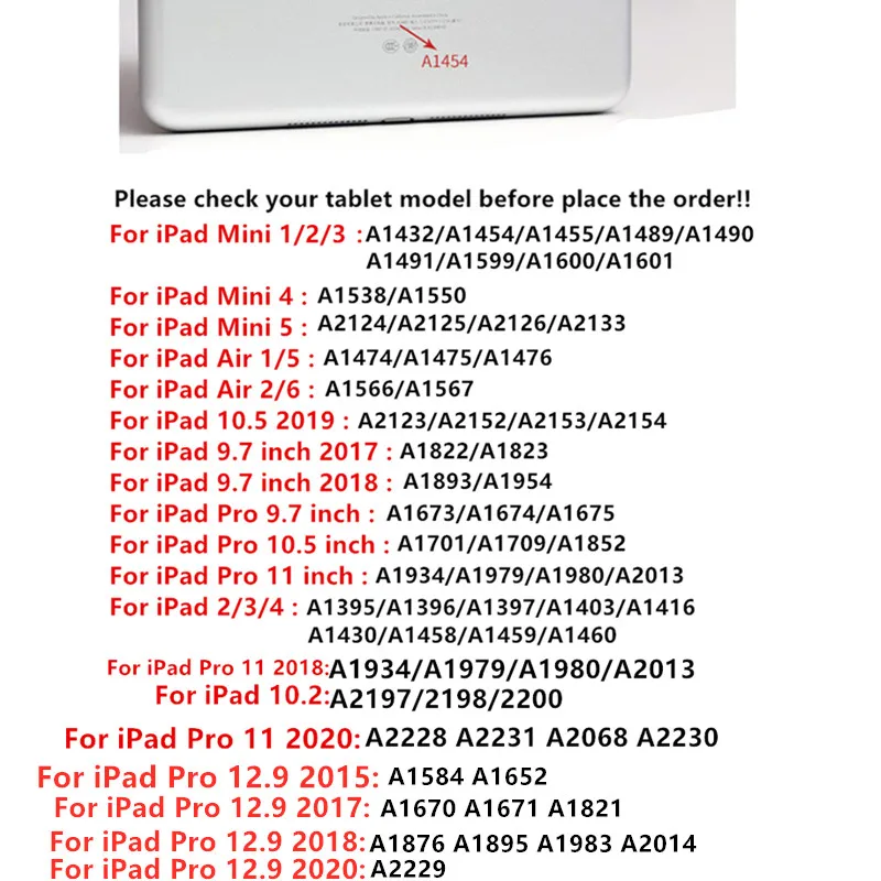 Capa de Lápis para Ipad Funda Case para Ipad Air 9.7 10.2 10.5 10.9 Pro 11 12.9 10.9 9ª Geração 8ª Geração 2023 - Imagem 5