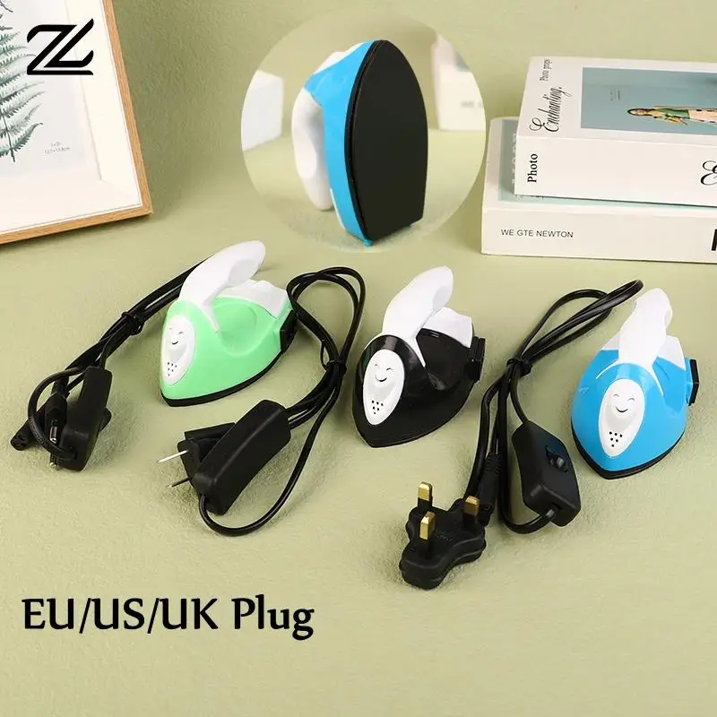 미니 공예 다리미 휴대용 전기 다리미, 편리한 열 프레스, DIY 소형 다리미, 다림질 의류 세탁 가전제품, EU, US, UK 플러그 