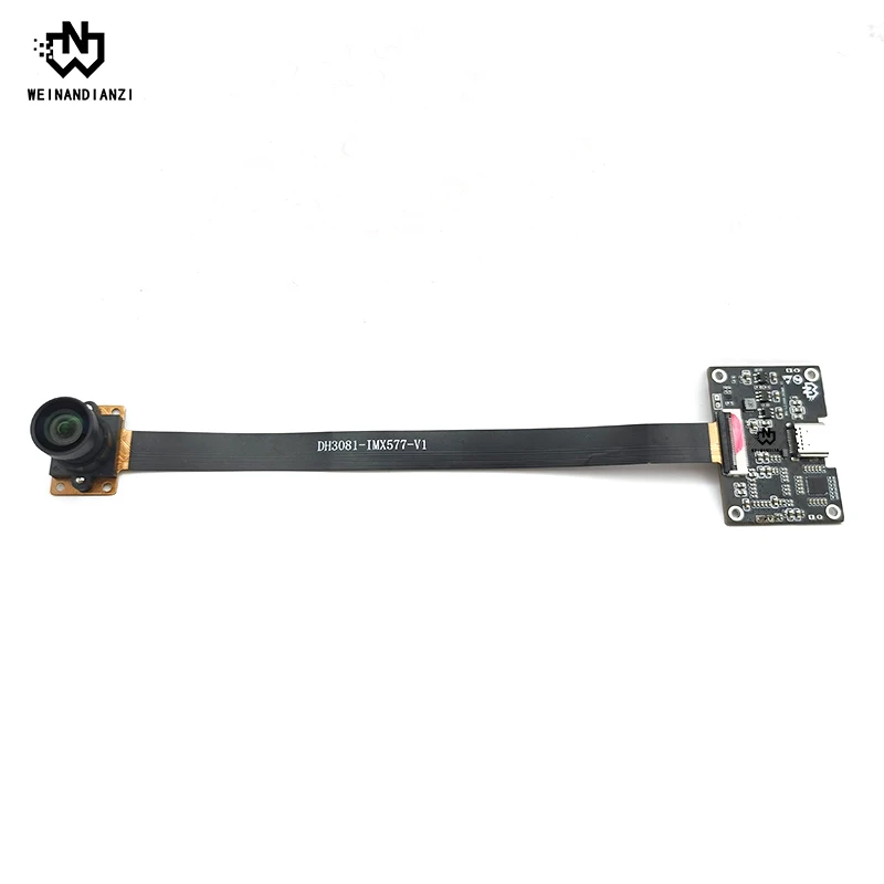IMX577,12MP 4K HD 픽셀 USB3.0 카메라 모듈, 100 ° 왜곡 없음, H264 FF/MF USB 카메라