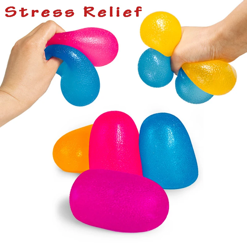 Stress Relief Toys Fidget Toys Mochi Squishy Toy Educational Toy Surprise Capsule Egg Toy Candy Plastic Pinching Stress Relief Tool Maltose Pinching Toy Soft Transparent Silicone Squeeze Toy Ball