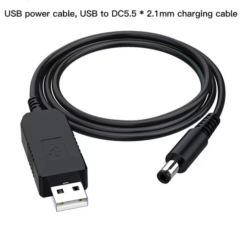 DC 5V/9V/12V USB Power Boost Line Step UP Module USB Converter Adapter Cable 2.1x5.5mm Plug USB Cable Boost Converter