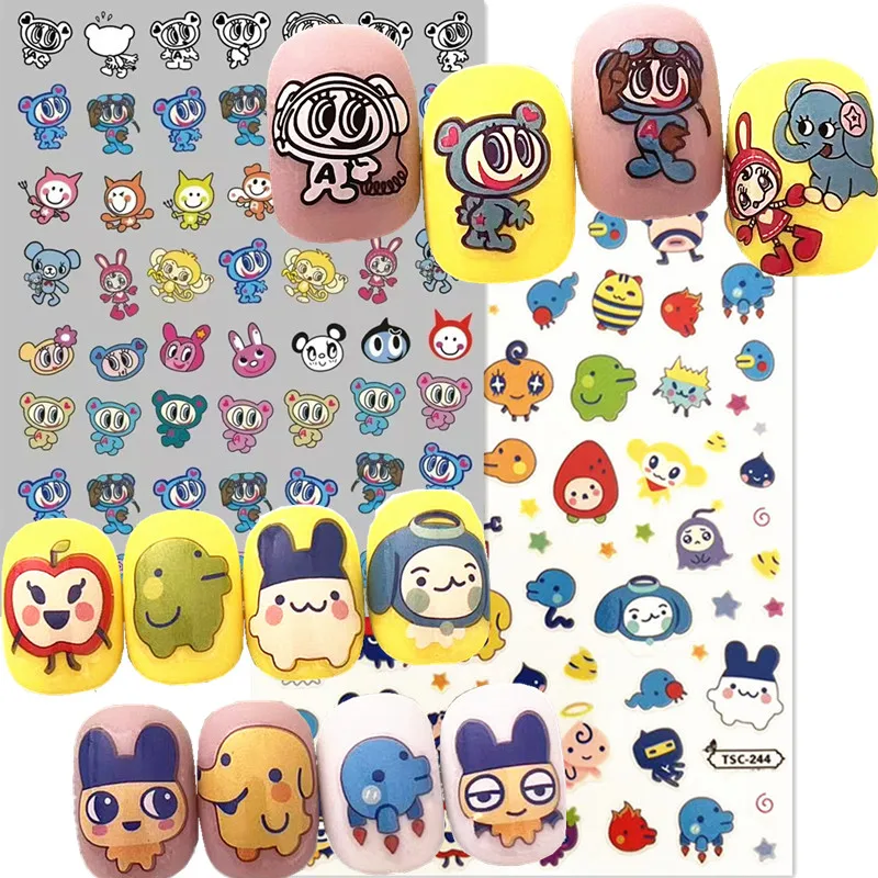Nail Art Stickers Decal Template Diy Nail Tool Decorations nail stickers nail art decoration nail decals nail art tools