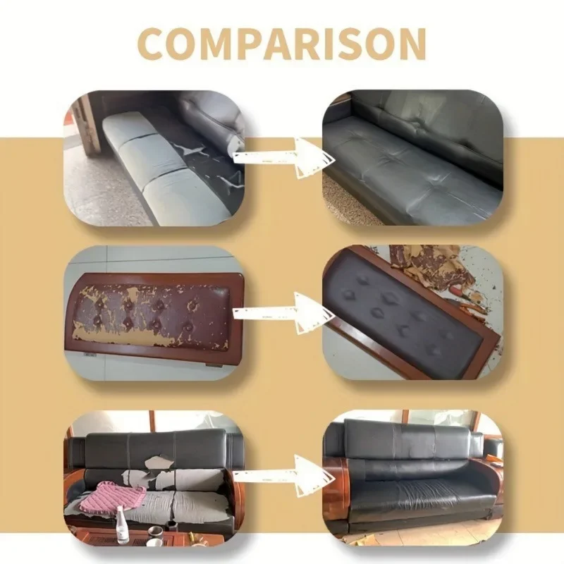 고정 스크래치 구멍 자기 접착 가죽 수리 패치 고점도 내마모성 소파 자동차 좌석 사무실 핸드백 소파 스티커 데칼