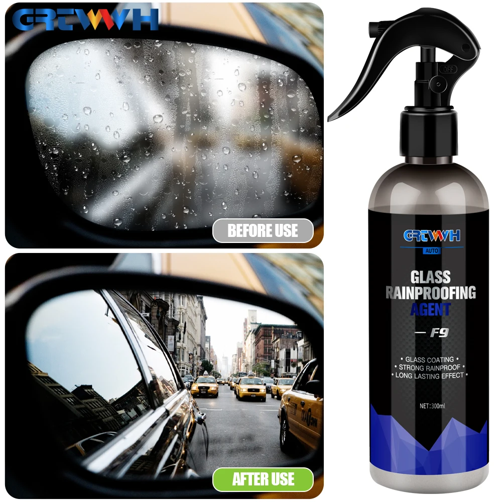 Water Repellent Spray Anti Rain Coating Car Glass Hydrophobic Rainproof