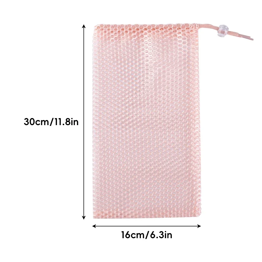 Durable Polyester Mesh Drawstring Bag Multi Purpose Outdoor Travel Stuff Sack Storage Bag Camping Bottle Pot Pan Carrier Pouch
