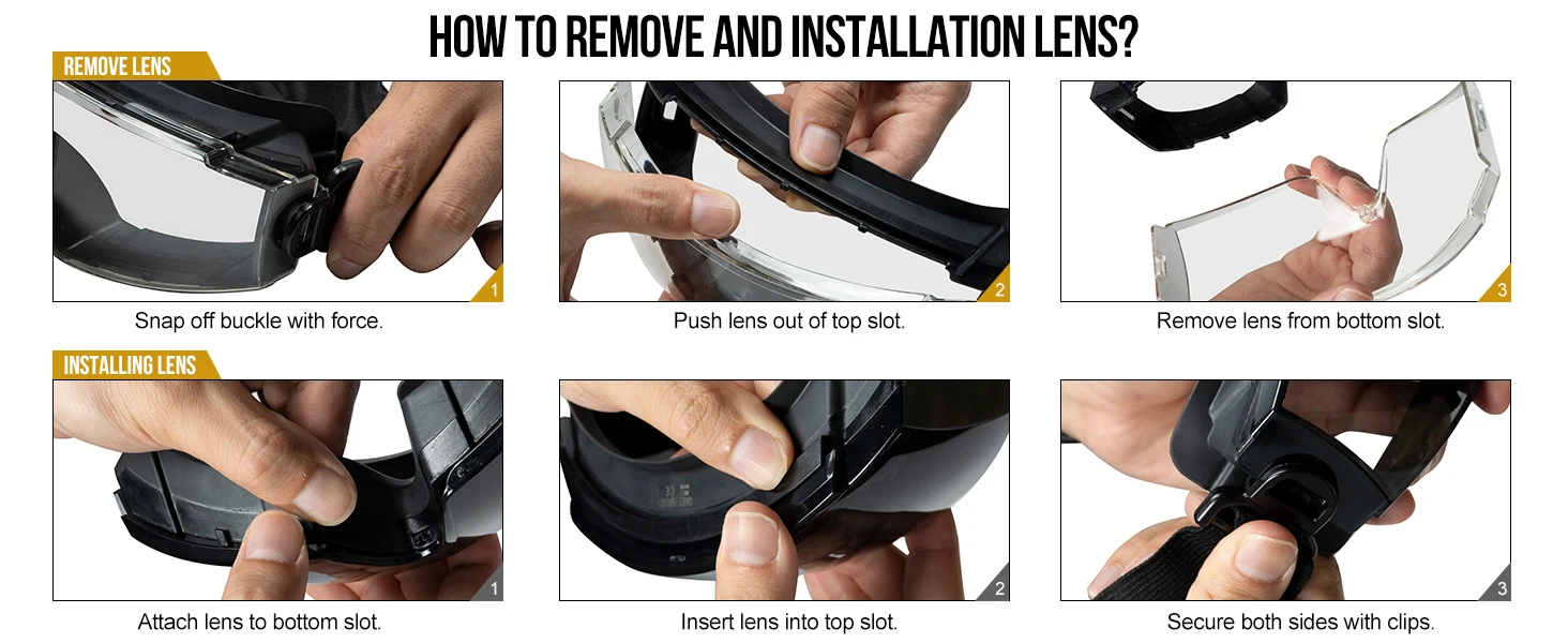 Ultimate Tactical Anti-Fog OTG Goggles for Clear Vision and Protection