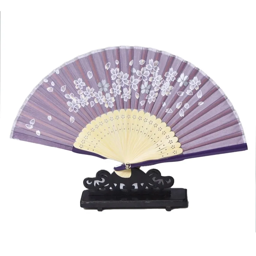 4.5 Inch Mini Bamboo Folding Fan 15cm Handheld Classic Chinese Fan Portable Compact Fan for Women Men Cosplay Anime Gift