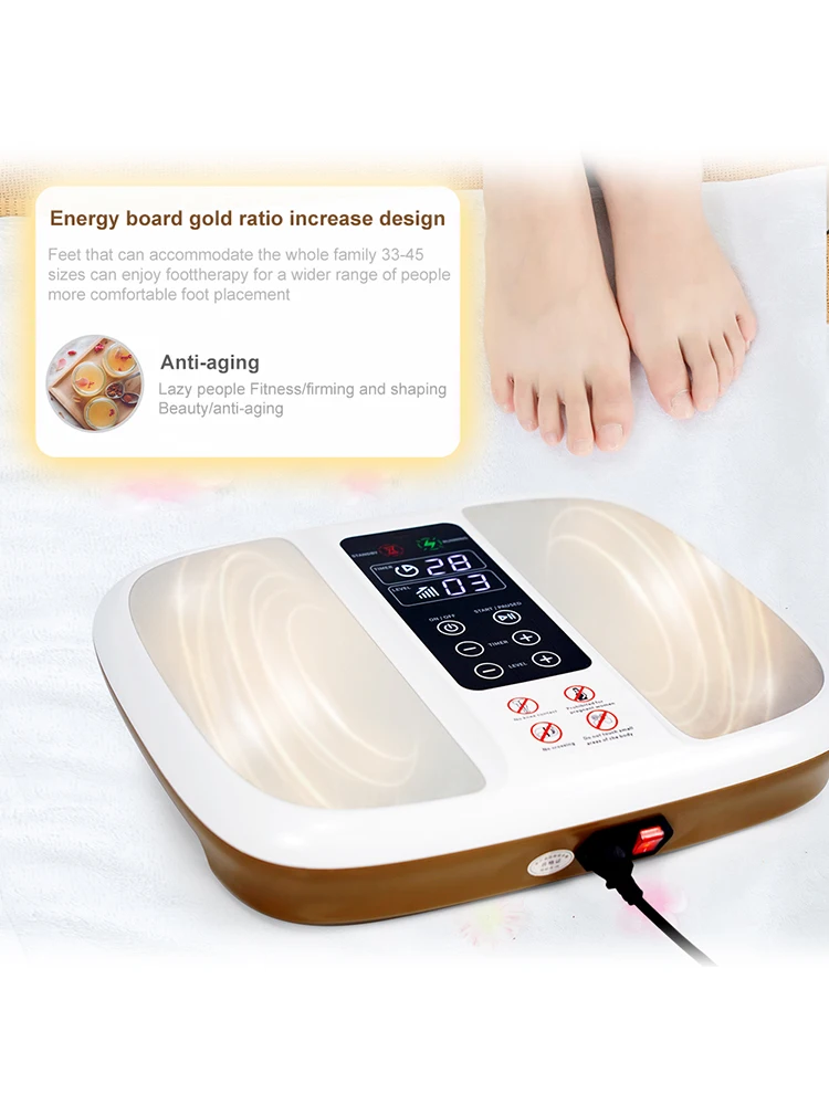 Terahertz-Dispositivo de terapia de pies, máquina de fisioterapia de frecuencia de onda, terapia de calentamiento de fotones, masaje para el cuidado de la salud, 2023