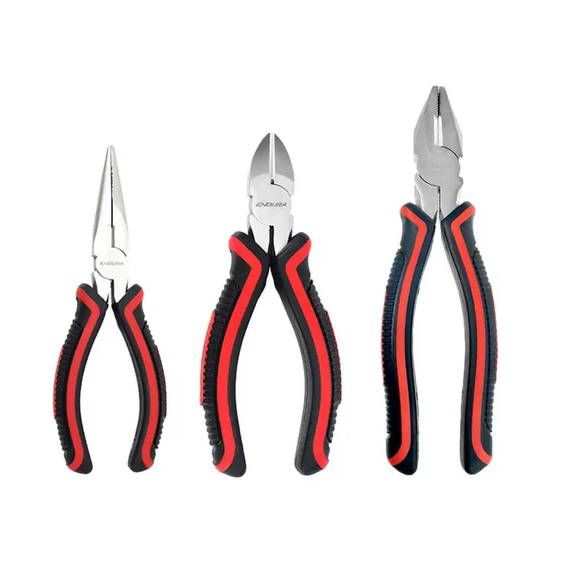 

Wire Cutters Heavy Duty Precision Diagonal Nose Pliers Anti-Slip Wire Clippers 6.5in Alloy Steel Professional Electrician Wire