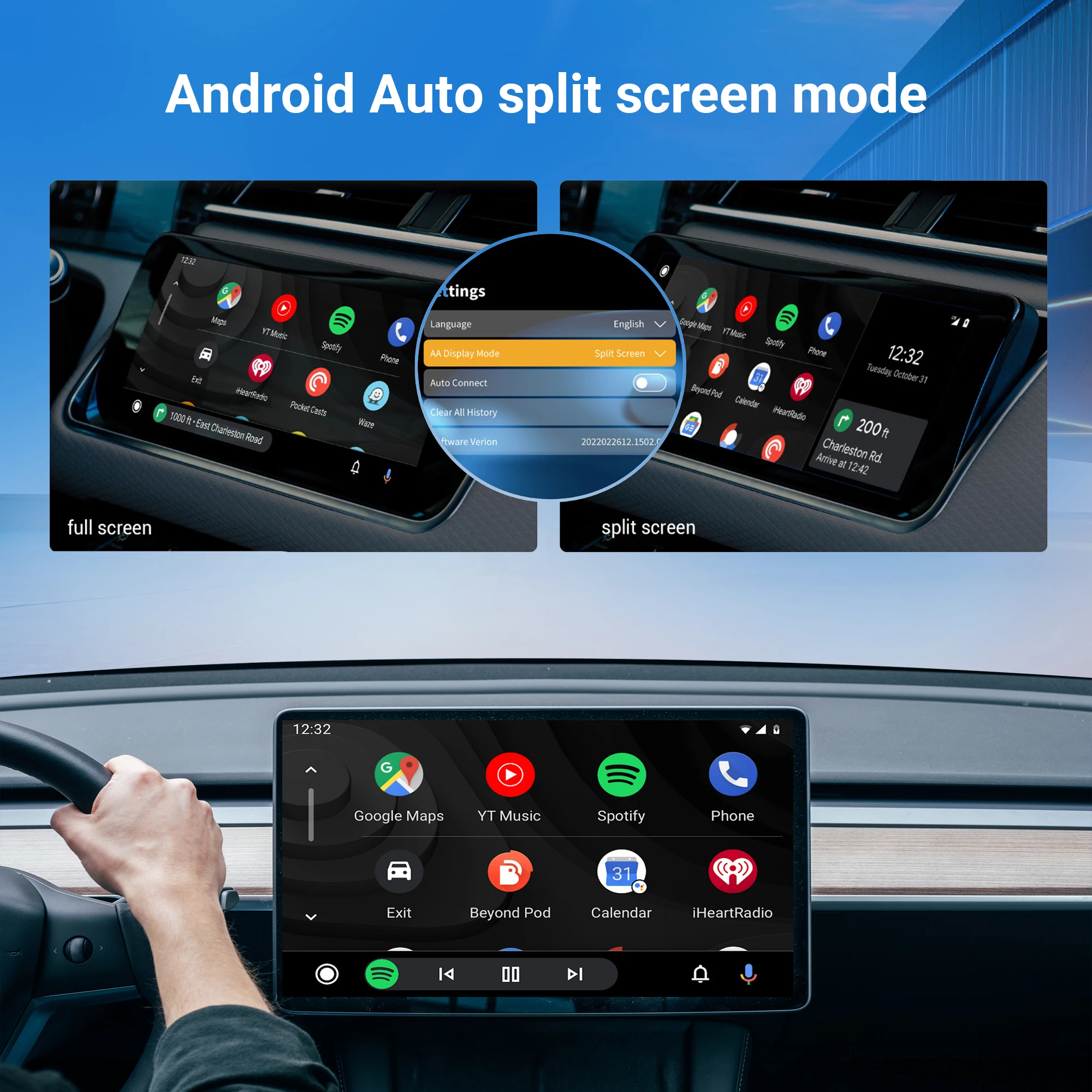 U2-AIR Adaptateur Android Auto sans fil