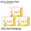 90Pcs/3Pack Anion Sanitary Pads Kill Bacteria Panty Liner Anti Inflammation Remove Yeast Infection Menstrual Pad Anion Sanitary 1