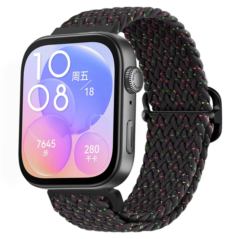 Breathable Braided Nylon Strap - Replaceable Wristband Bracelet