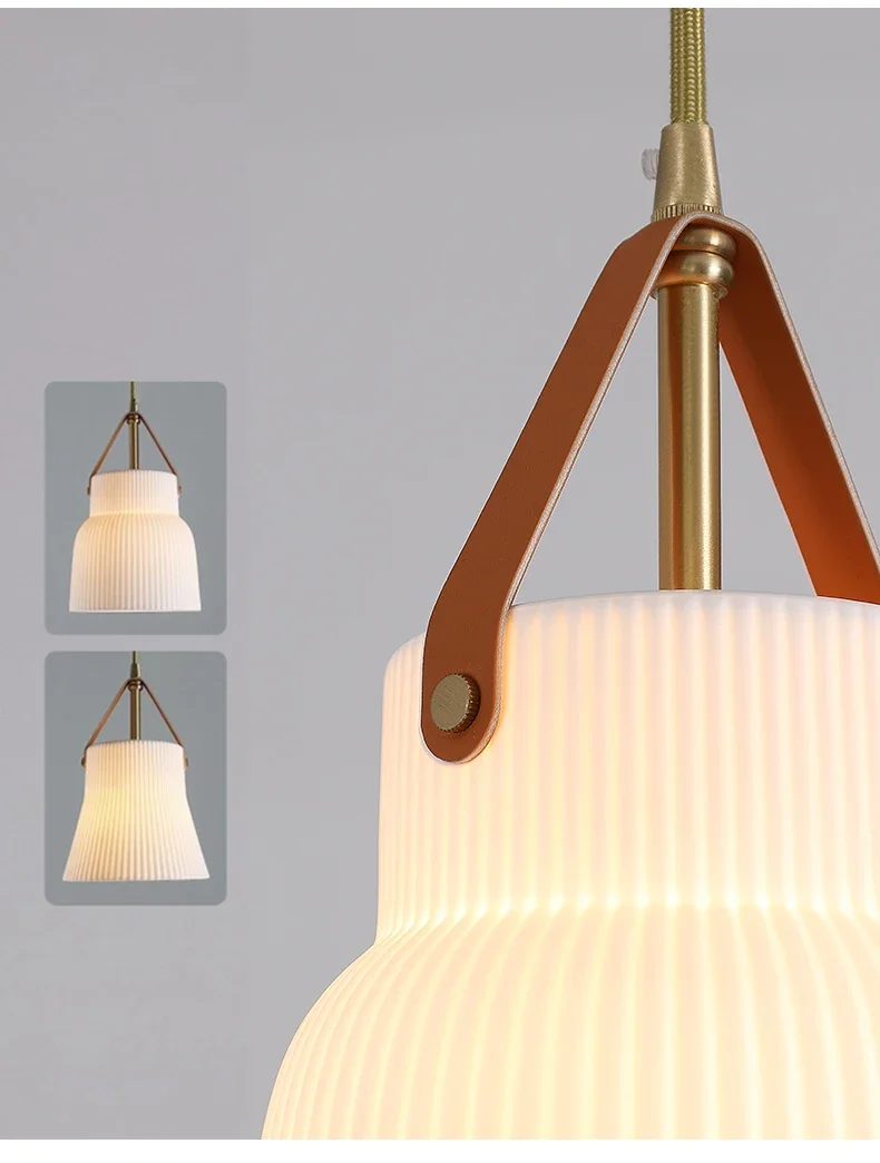 Description Picture 3 of itemModern Minimalist Plaster Pendant Lamp Indoor Creative Retro Hanging Lamp For Living Room Dining Hall Bedroom Cafe Bar Droplight