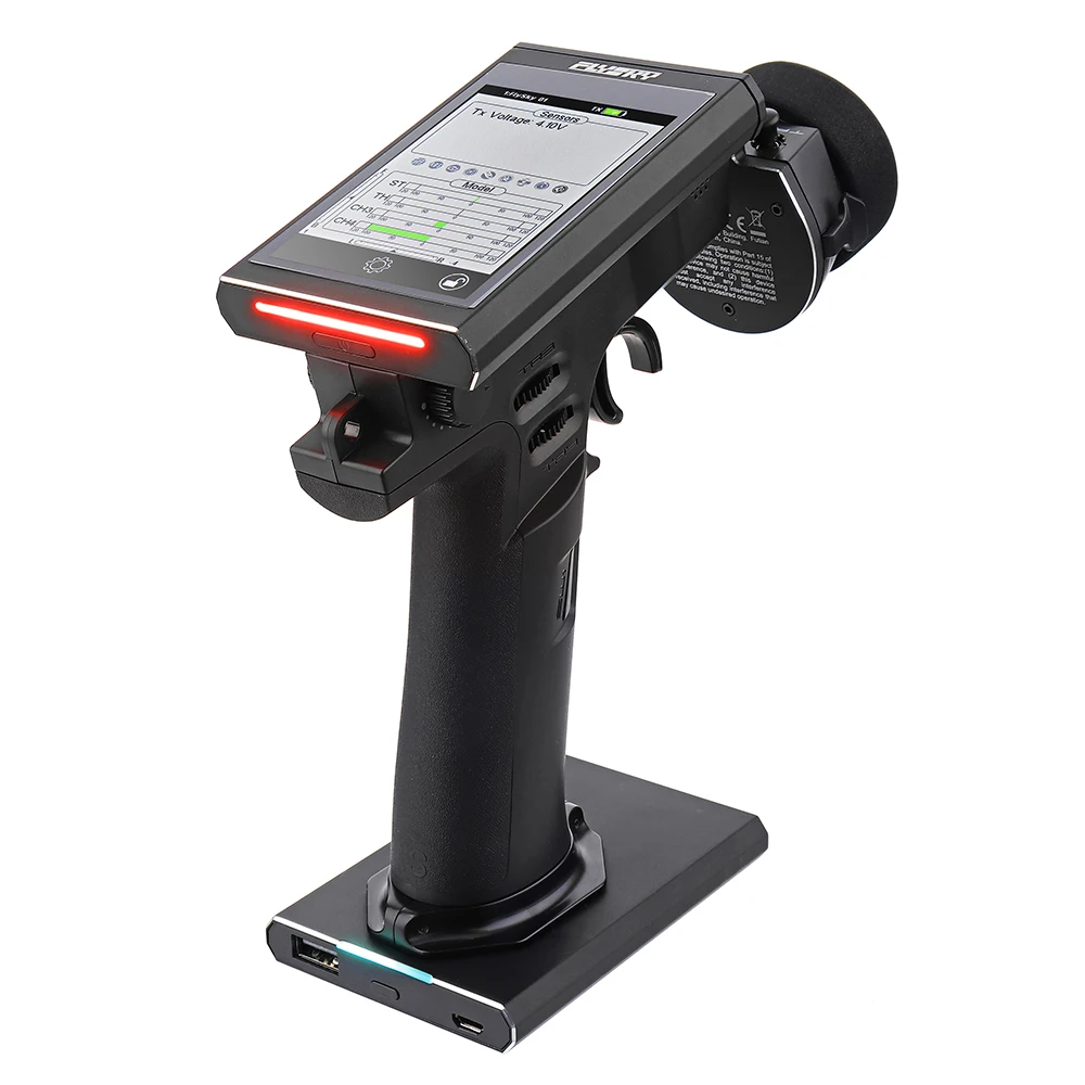 

FLYSKY Noble FS-NB4 2.4G 4CH HVGA 3.5" TFT Screen AFHDS3 Radio Transmitter with FGR4 FGR4S Receiver for RC Vehicles Car Boat