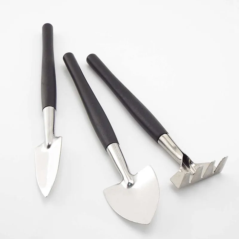 Mini Portable Garden Tool Soil Raising Flowers Vegetables Plant Small Shovel Rake Spade Planting Flowerpot Gardening Tools