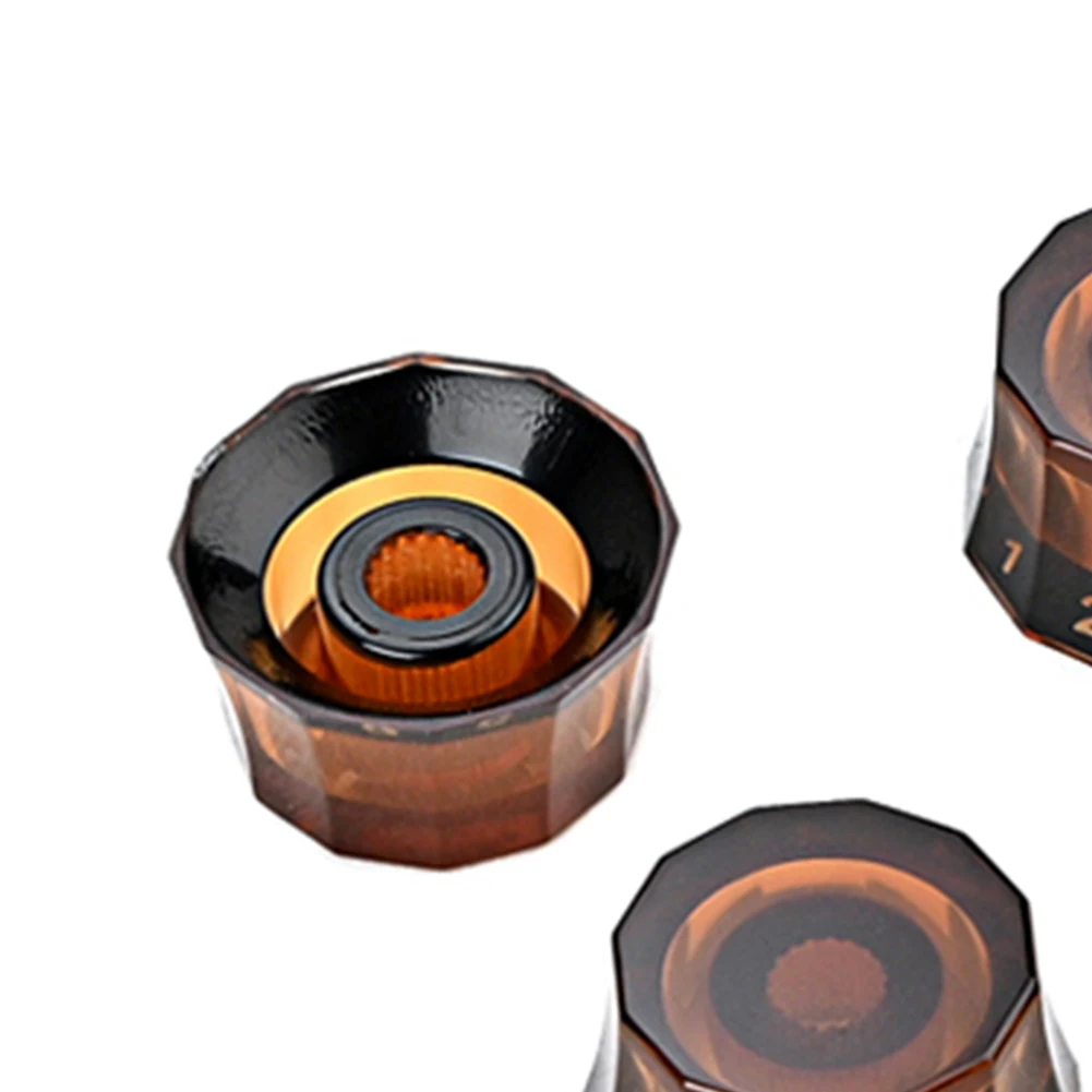4개 속도 조절기 ? ? 볼륨 톤 컨트롤 노브 램프쉐이드 스타일 로터리 볼륨 톤 버튼 6mm PRS 기타 부품용