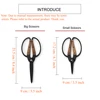1PC，Professional Grade Root Pruning Scissors Stainless Steel Bonsai Tools Garden Leaf Flowers Household Scissors Hand Scissors 2