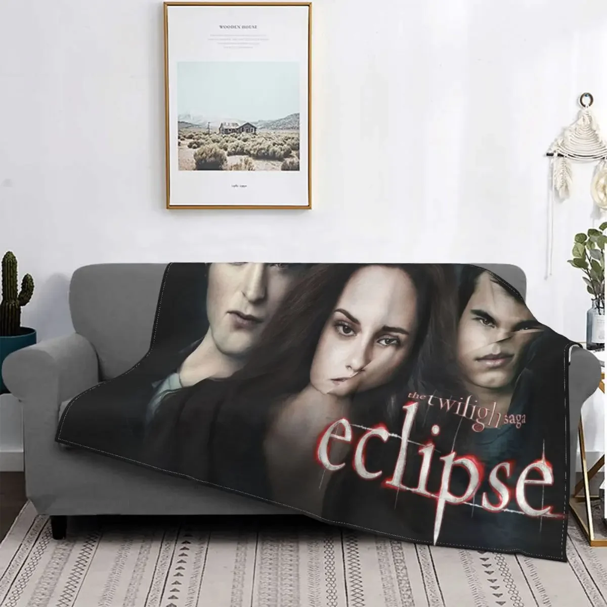 

Фланелевое Одеяло в клетку из фильма Сумерки Сага вампир украшение Эдвард Белла Джейкоб мягкие покрывала для дивана искусственное изделие