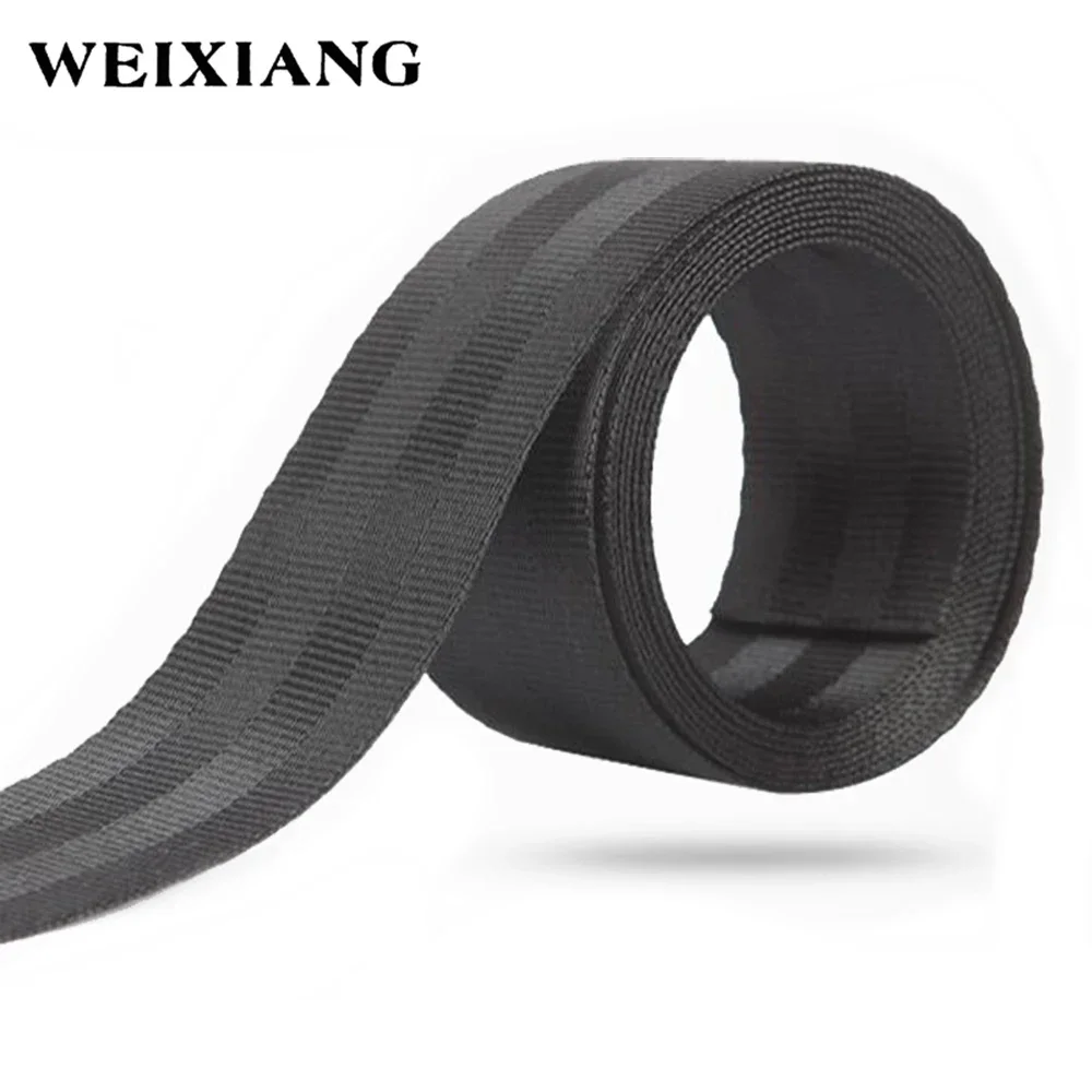 10 Meters Roll Seat Belt Webbing Strap Thicken Car Seat Stroller Safety Belt Harness Backpack Straps Fashion Color Ribbon seat belt webbing