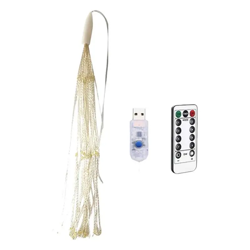 

Outdoor Sparkler Lights Decorative Fairy Lawn Lights 120 LED Fairy Lights Decor With Remote Copper Wire For Courtyard Garden