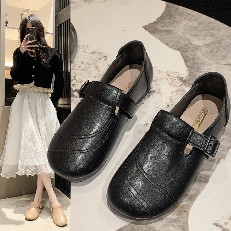 2024 NEW Fashion comfort Women Casual Patent Leather Slip on Flat Shoes Lady Cool Soft Spring & Summer Work Office