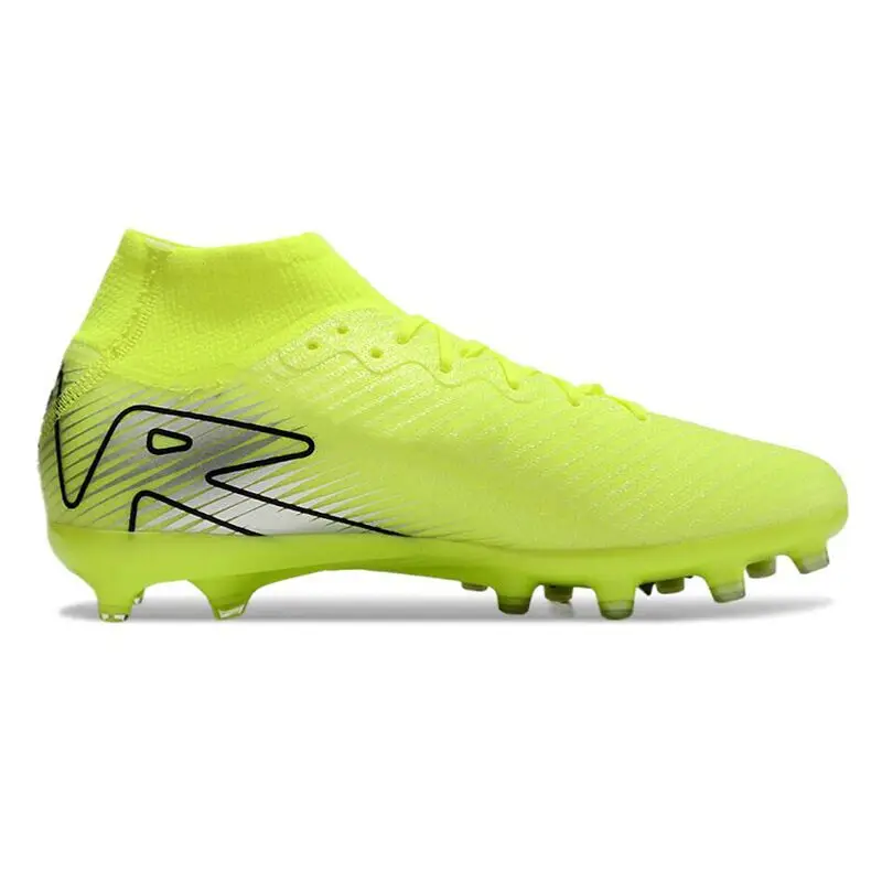 Men Soccer Shoes Professional Football Boots AG Kids Adult High Ankle Match Cleats Fast Training Sneakers
