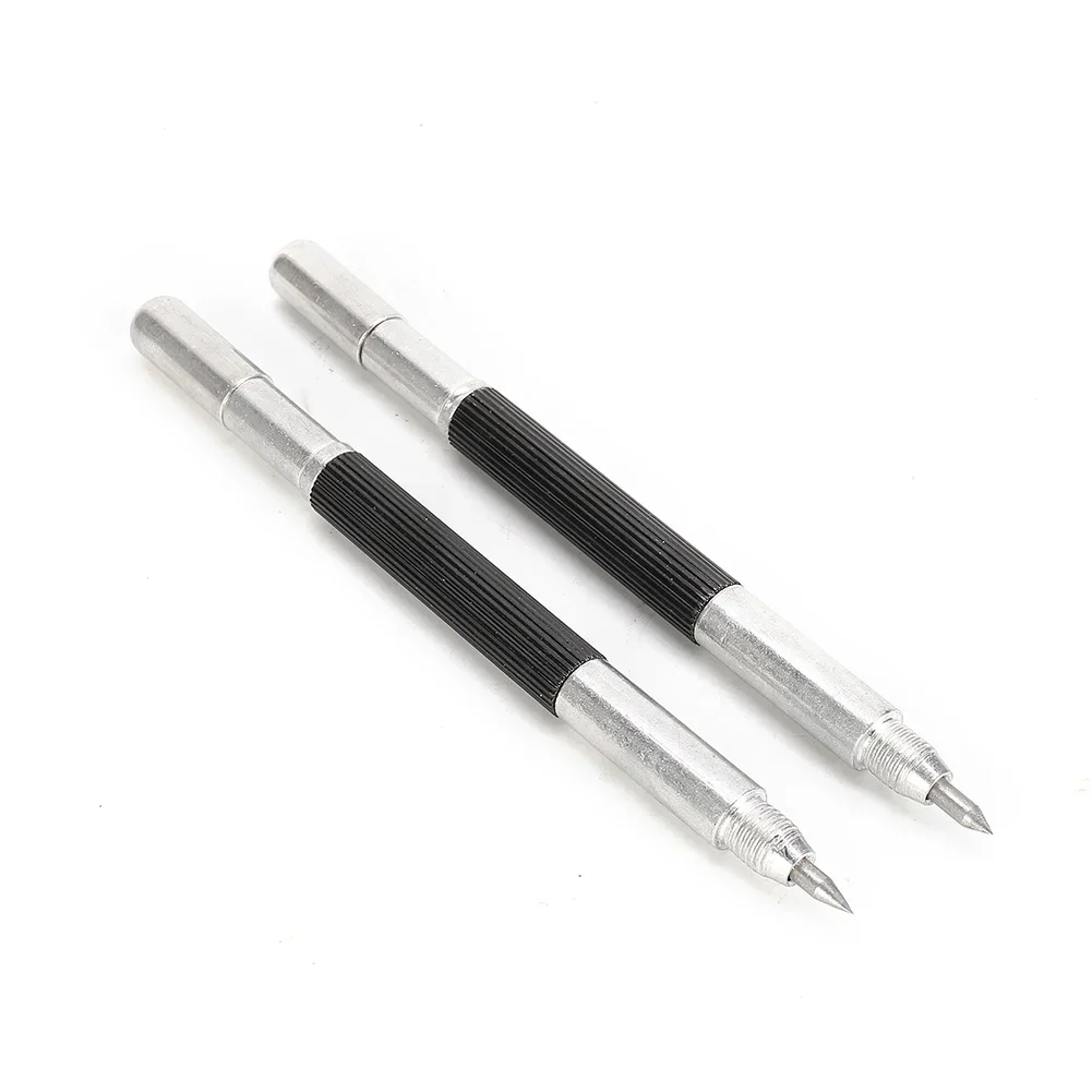 Double Ended Tungsten/ Carbide Scribing Pen Tip 136mm Stainless Steel And Magnet /Scriber Scribe Marker Metal /Hand Tools