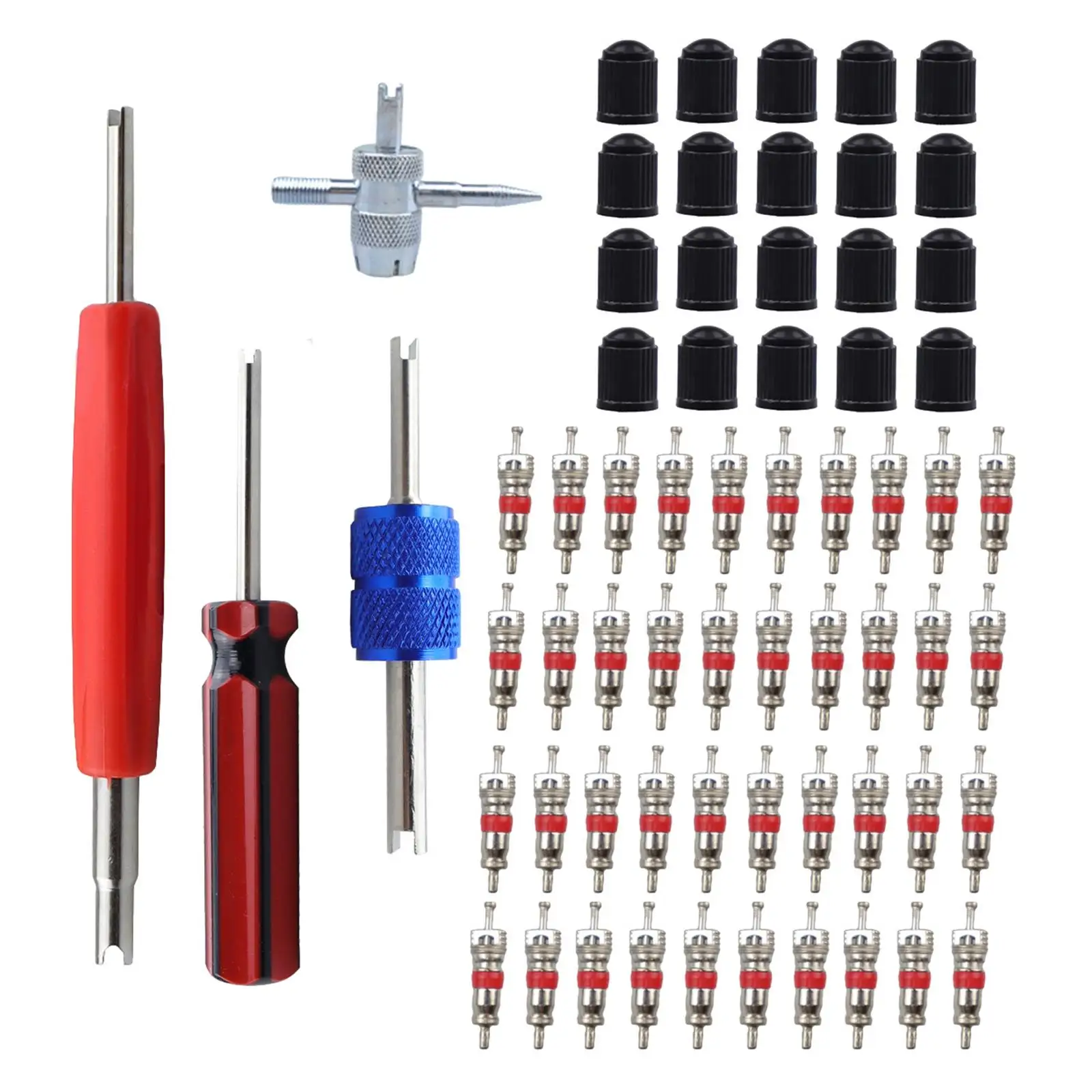 

Valve Stem Removal Tool Tyre Valve Repair for Bicycles Auto Truck