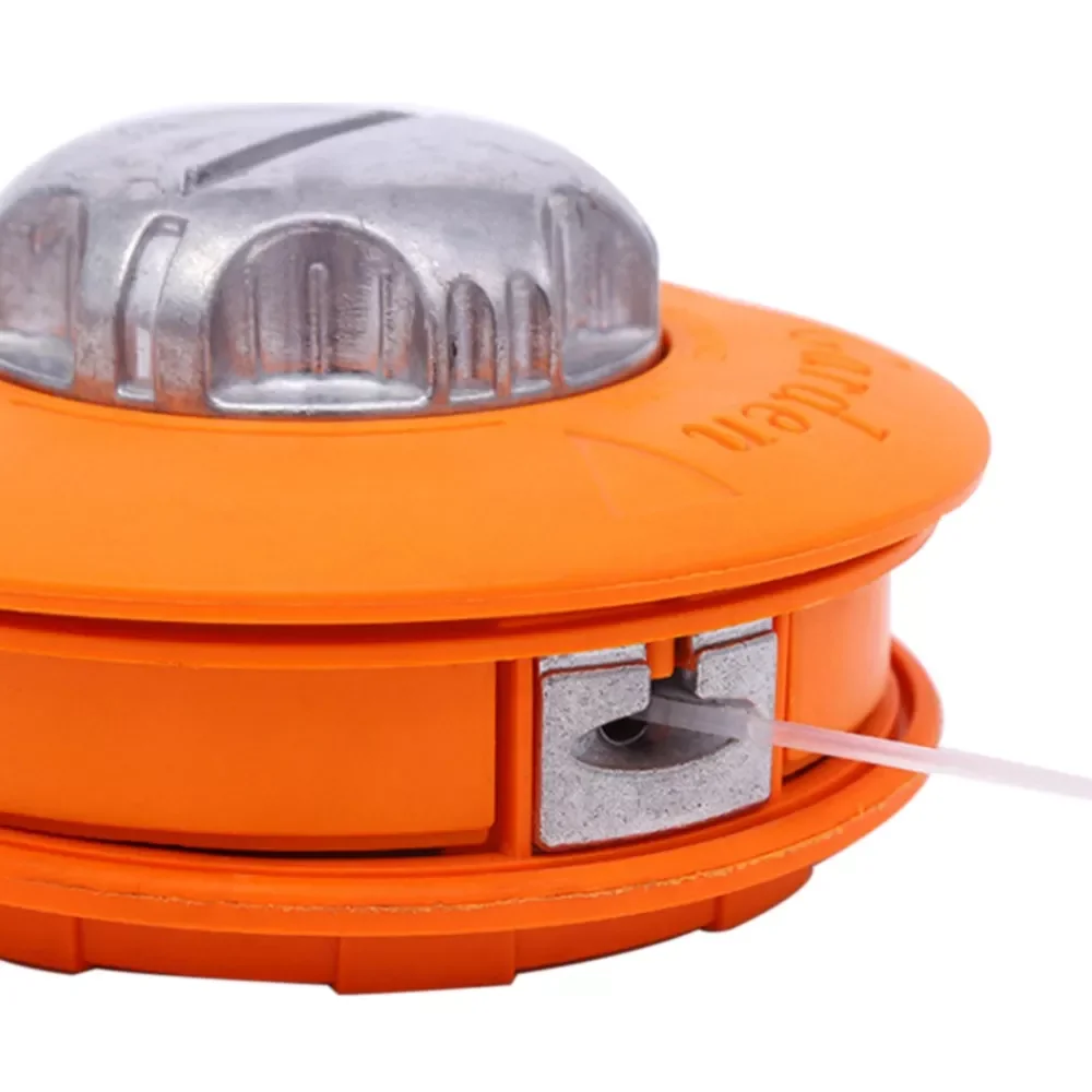 M10 Aluminum Nylon Brush Mower Bump Spool Grass Trimmer 2 Lines Cutter