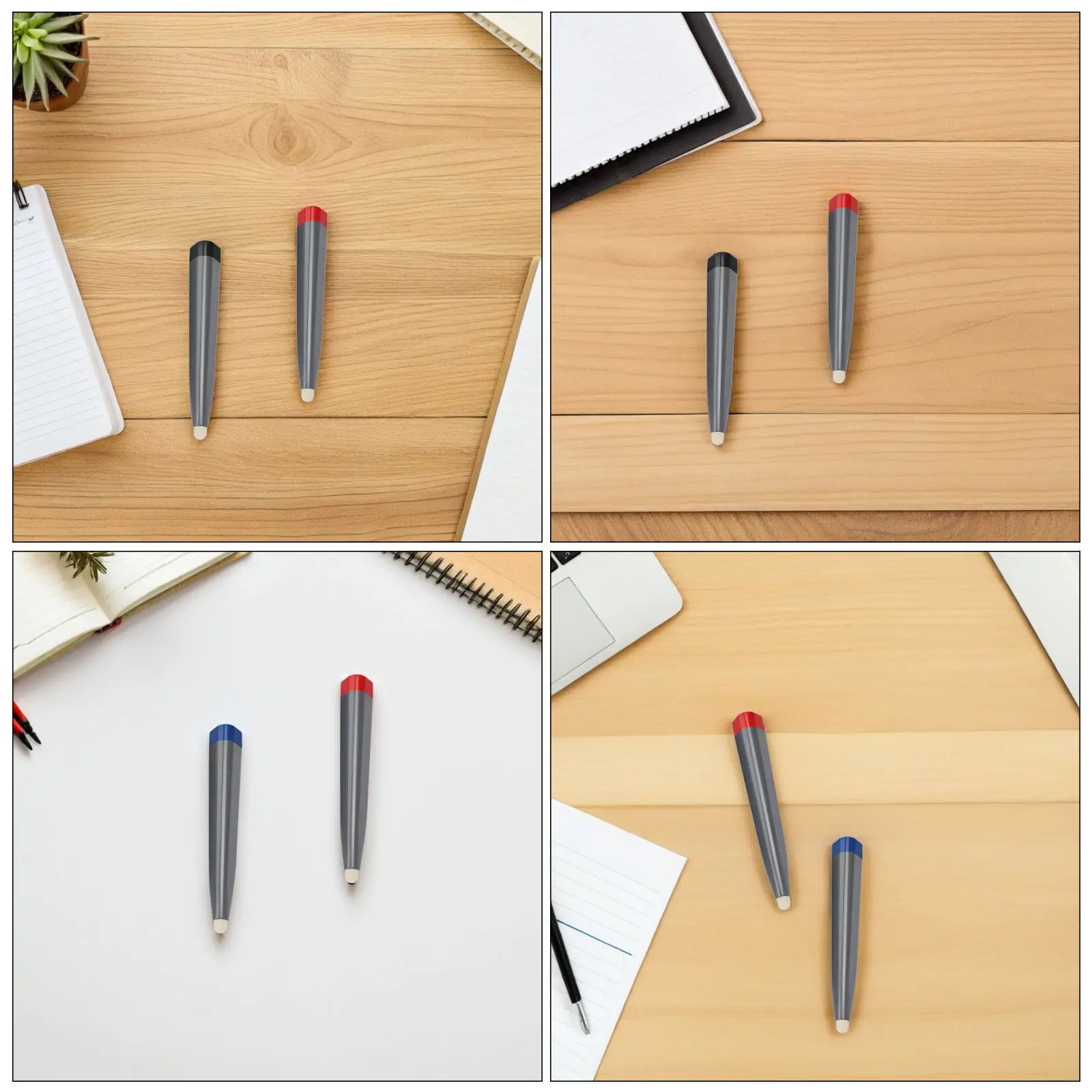 6Pcs 화이트보드 스타일러스 펜 소프트 팁 배터리-적외선 용량성 패널용 펜 인터랙티브 교육 학습