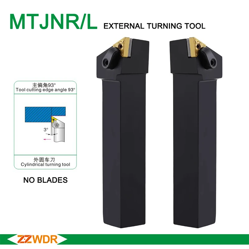 

MTJNR1616/2020/2525/3232 MTJNL External Turning Tool Lathe Bar Screw Type Turning Holder CNC Cutting Tool MTJNR