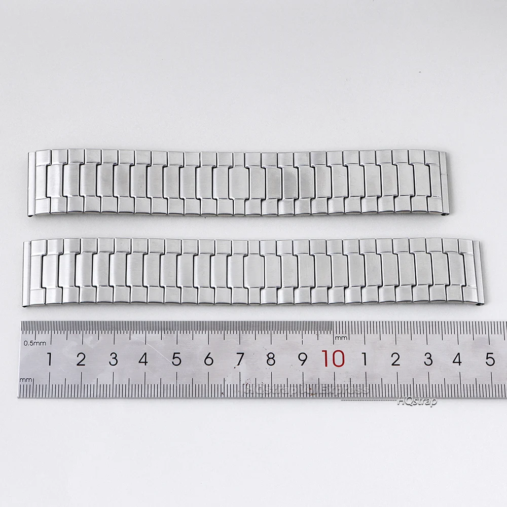 Universal Elastic Metal Expansion Watch Band - 22mm Adjustable Strap